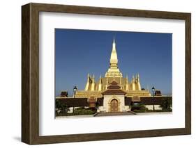 That Luang Stupa, Built in 1566 by King Setthathirat, Vientiane-Jean-Pierre De Mann-Framed Photographic Print