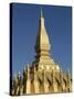 That Luang Stupa, Largest in Laos, Built 1566 by King Setthathirat, Vientiane, Laos, Southeast Asia-De Mann Jean-Pierre-Stretched Canvas