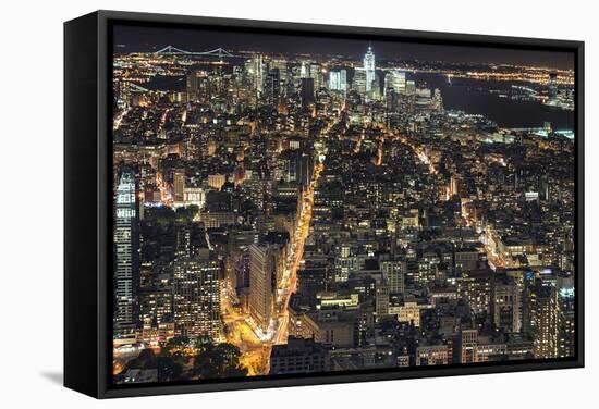 That New York Feeling-Natalie Mikaels-Framed Stretched Canvas