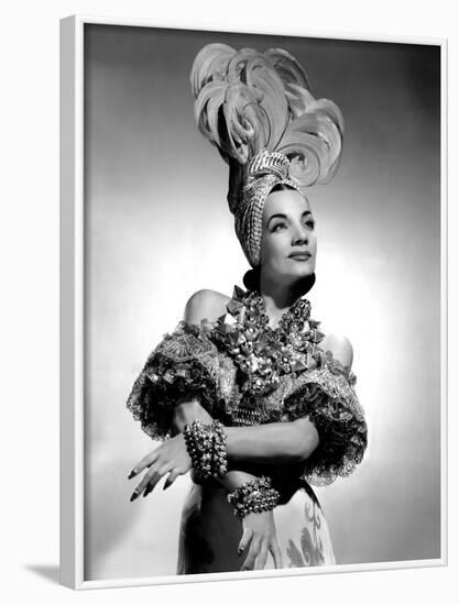 That Night in Rio, Carmen Miranda, 1941-null-Framed Photo