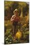That's Me Pumpkin, 1879-John George Brown-Mounted Giclee Print