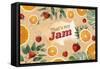 That's My Jam-The Font Diva-Framed Stretched Canvas