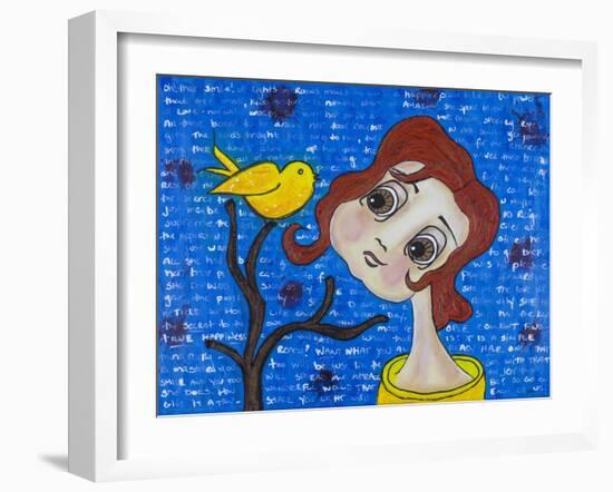 That Smile-Christy Ann-Framed Giclee Print