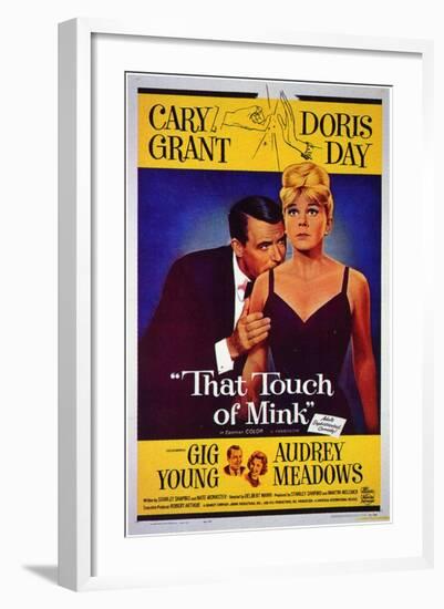 That Touch of Mink, 1962-null-Framed Art Print