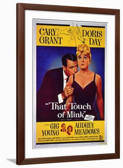 That Touch of Mink, 1962-null-Framed Art Print