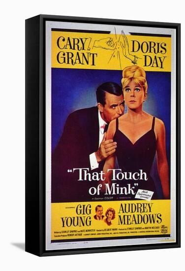 That Touch of Mink, 1962-null-Framed Stretched Canvas