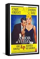 That Touch of Mink, Argentine Movie Poster, 1962-null-Framed Stretched Canvas