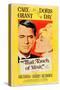 That Touch of Mink, Cary Grant, Doris Day, US poster art, 1962-null-Stretched Canvas