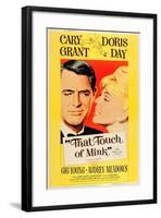 That Touch of Mink, Cary Grant, Doris Day, US poster art, 1962-null-Framed Art Print