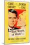 That Touch of Mink, Cary Grant, Doris Day, US poster art, 1962-null-Mounted Art Print