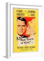 That Touch of Mink, Cary Grant, Doris Day, US poster art, 1962-null-Framed Art Print