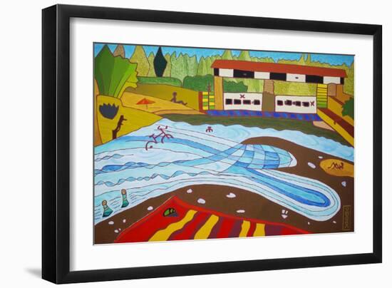 That was now this is then, 2001-Timothy Nathan Joel-Framed Giclee Print