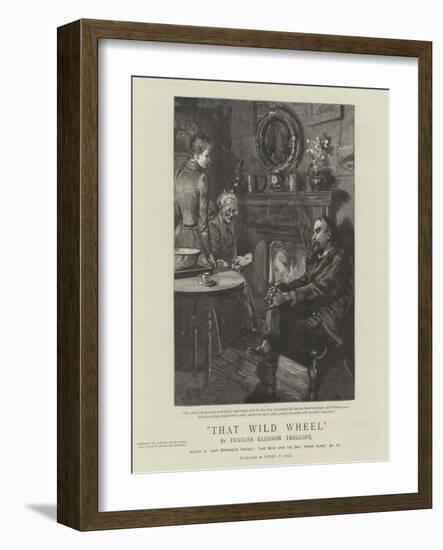 That Wild Wheel-Sydney Prior Hall-Framed Giclee Print