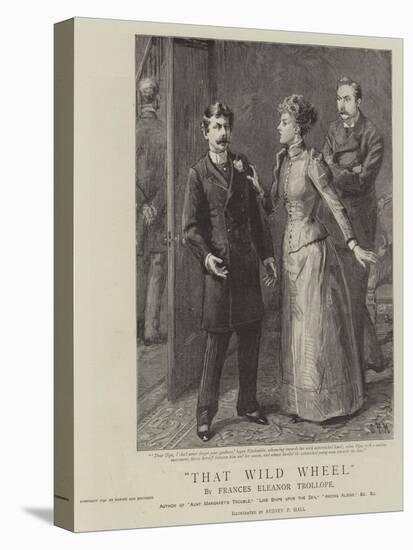 That Wild Wheel-Sydney Prior Hall-Stretched Canvas