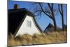 Thatched Beach House under the Big Poplars in Ahrenshoop-Uwe Steffens-Mounted Photographic Print