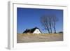 Thatched Beach House under the Big Poplars in Ahrenshoop-Uwe Steffens-Framed Photographic Print