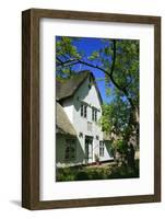 Thatched Captain's House under an Old Ash on the Corner 'Kastanienweg' (Street-Uwe Steffens-Framed Photographic Print