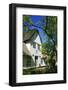 Thatched Captain's House under an Old Ash on the Corner 'Kastanienweg' (Street-Uwe Steffens-Framed Photographic Print