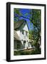 Thatched Captain's House under an Old Ash on the Corner 'Kastanienweg' (Street-Uwe Steffens-Framed Photographic Print