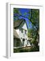 Thatched Captain's House under an Old Ash on the Corner 'Kastanienweg' (Street-Uwe Steffens-Framed Photographic Print