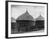 Thatched Corn Ricks-null-Framed Photographic Print