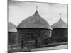 Thatched Corn Ricks-null-Mounted Photographic Print