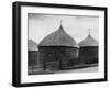 Thatched Corn Ricks-null-Framed Photographic Print