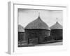 Thatched Corn Ricks-null-Framed Photographic Print