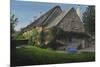 Thatched Cottage, Great Tew, 2014-Trevor Neal-Mounted Giclee Print