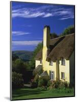 Thatched Cottage, Selworthy, Exmoor National Park, Somerset, England, UK, Europe-Pearl Bucknell-Mounted Photographic Print