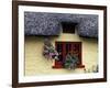 Thatched Cottage with Red Window, Adare, Limerick, Ireland-Marilyn Parver-Framed Photographic Print