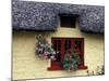 Thatched Cottage with Red Window, Adare, Limerick, Ireland-Marilyn Parver-Mounted Photographic Print