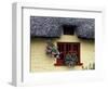 Thatched Cottage with Red Window, Adare, Limerick, Ireland-Marilyn Parver-Framed Photographic Print