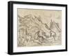 Thatched Cottages and Figures-Vincent van Gogh-Framed Giclee Print