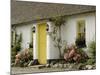 Thatched Cottages, Ballyvaughan, County Clare, Munster, Republic of Ireland-Gary Cook-Mounted Photographic Print