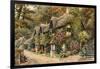 Thatched Cottages, Blackpool Sands, S Devon-Alfred Robert Quinton-Framed Giclee Print