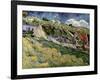 Thatched Cottages in Cordeville, 1890-Vincent van Gogh-Framed Giclee Print