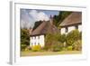 Thatched Cottages in Milton Abbas, Dorset, England, United Kingdom, Europe-Julian Elliott-Framed Photographic Print