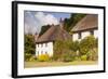 Thatched Cottages in Milton Abbas, Dorset, England, United Kingdom, Europe-Julian Elliott-Framed Photographic Print