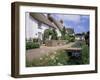 Thatched Cottages, Otterton, South Devon, England, United Kingdom-Roy Rainford-Framed Photographic Print