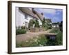 Thatched Cottages, Otterton, South Devon, England, United Kingdom-Roy Rainford-Framed Photographic Print