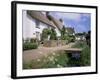 Thatched Cottages, Otterton, South Devon, England, United Kingdom-Roy Rainford-Framed Photographic Print