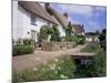 Thatched Cottages, Otterton, South Devon, England, United Kingdom-Roy Rainford-Mounted Photographic Print