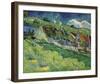 Thatched Cottages-Vincent Van Gogh-Framed Giclee Print