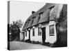 Thatched Cottages-null-Stretched Canvas
