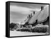 Thatched Cottages-Fred Musto-Framed Stretched Canvas