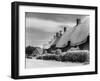 Thatched Cottages-Fred Musto-Framed Photographic Print