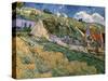 Thatched Cottages-Vincent van Gogh-Stretched Canvas