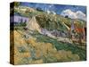 Thatched Cottages-Vincent van Gogh-Stretched Canvas