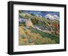 Thatched Cottages-Vincent van Gogh-Framed Premium Giclee Print